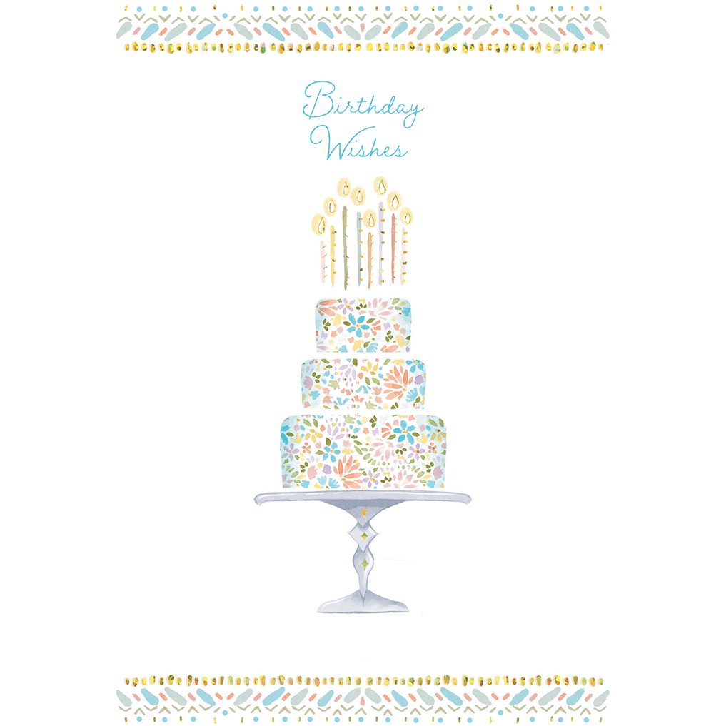 Colorful birthday wishes greeting card by Cardmore featuring cheerful design for celebrating birthdays.